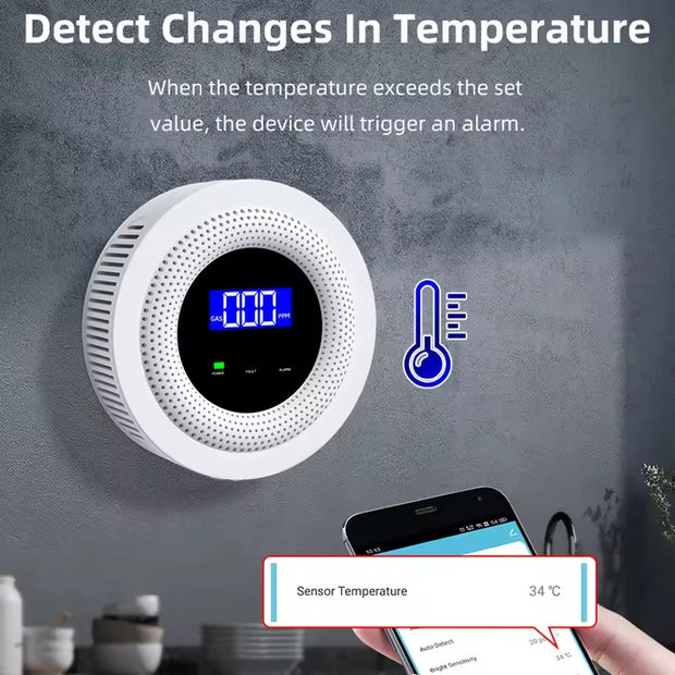 Smart Home Kitchen Security Alarm 433MHz