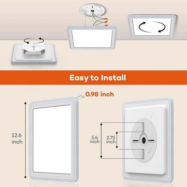 Smart LED Ceiling Light WiFi for Bedroom