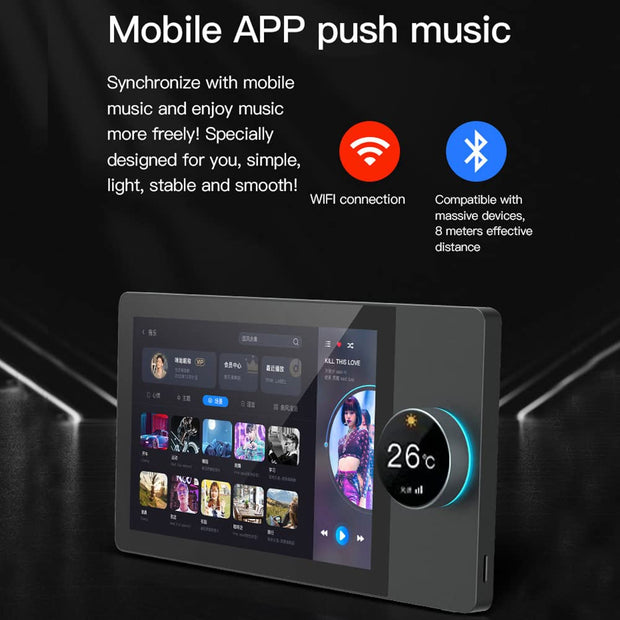 Smart Home 8-inch Multifunctional Intelligent Control Touch Screen