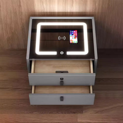 Smart Nightstand Usb Wireless Charger Table